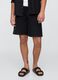 Cotton and linen blend shorts_1
