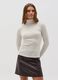 T-shirt in lurex with long sleeves and high neck_1