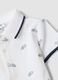 White short-sleeve stretch cotton polo shirt_2
