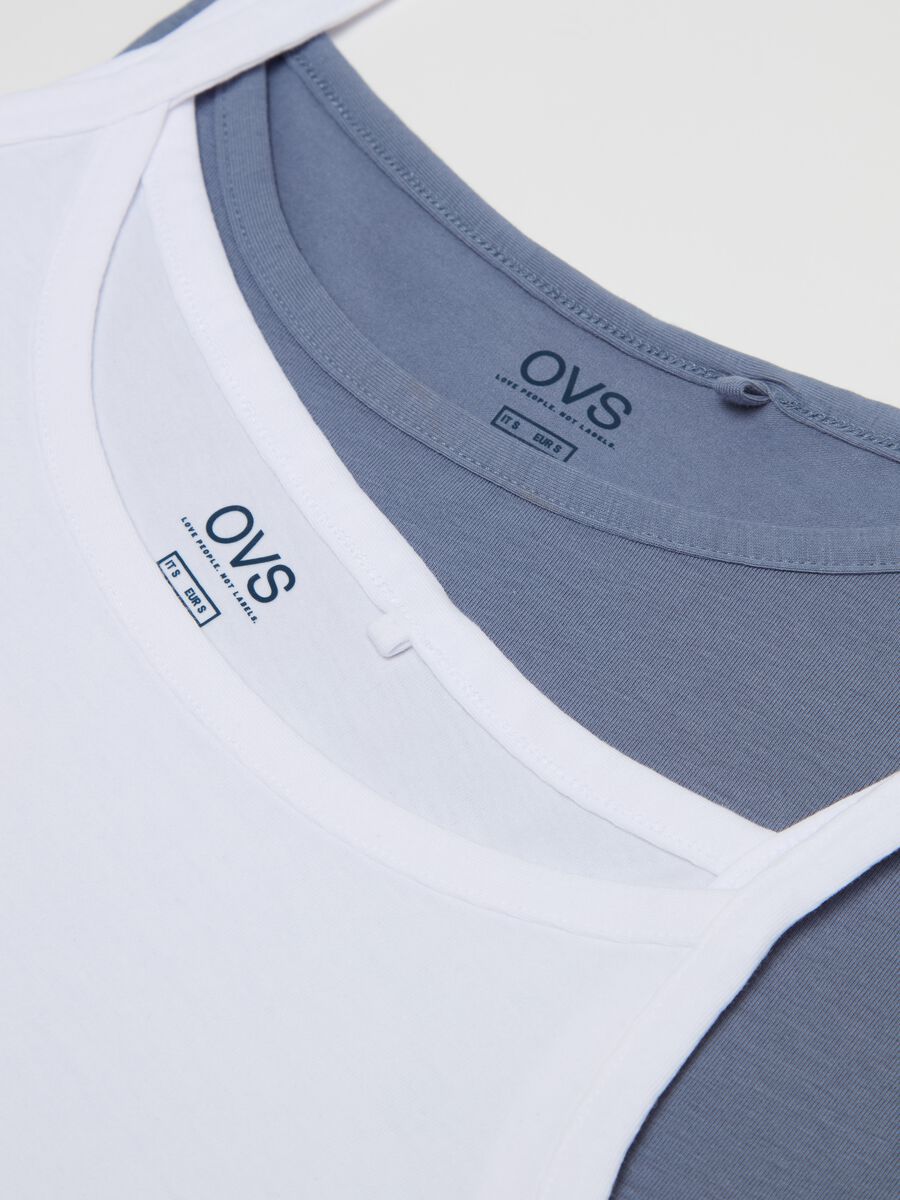 Two-pack vests with round neck_5