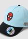 Multicolour pure cotton children's hat with Spiderman_2