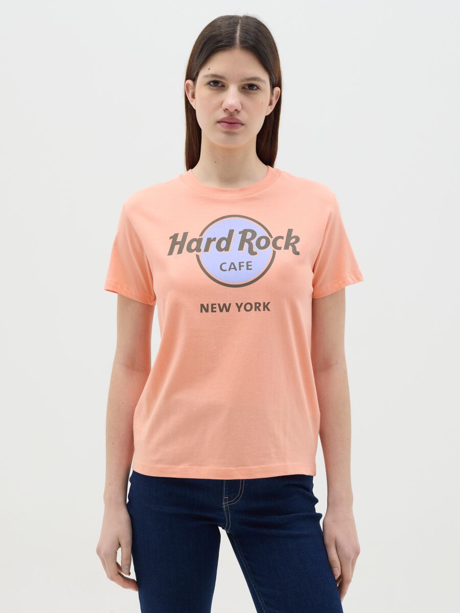 T-shirt with Hard Rock Cafè New York print_0