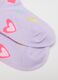 Girls' multicoloured cotton blend socks twin pack_2