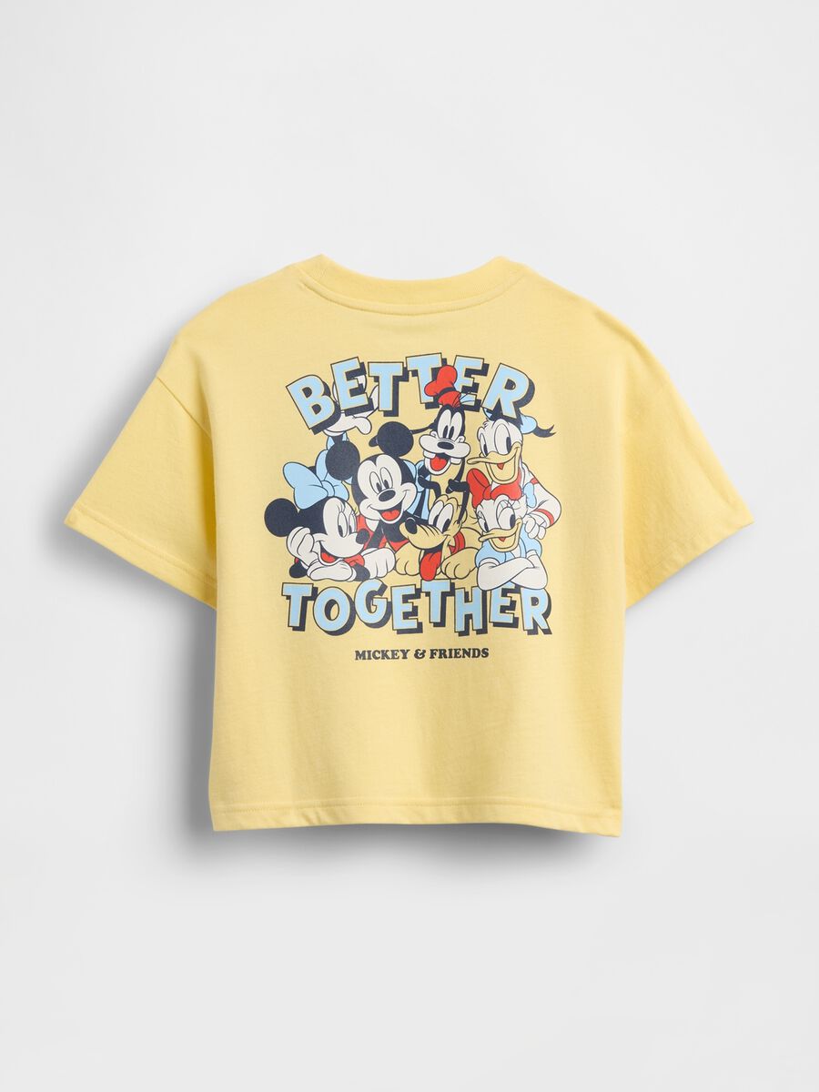 Pure cotton short-sleeve T-shirt with print_1