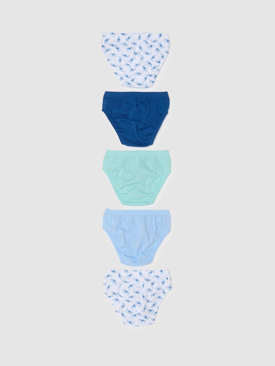 Children's multicolour cotton underwear multipack_1