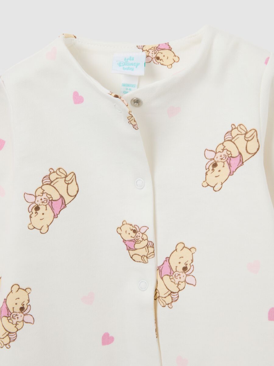 Multicolour pure cotton baby girl sleepsuit twin pack_2
