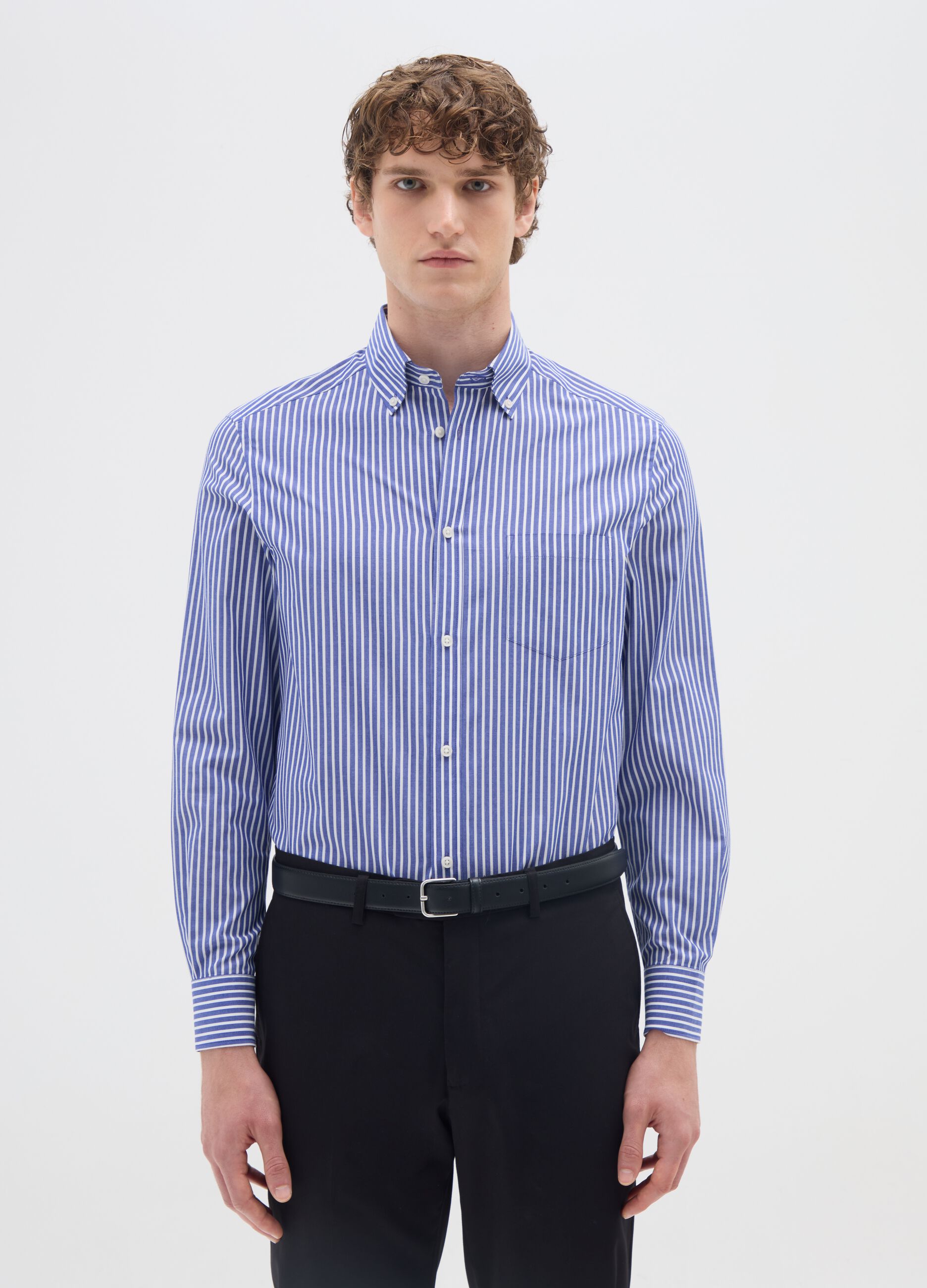 Multicolour Regular Fit Cotton Blend Shirt