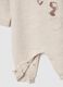 Baby's beige pure cotton romper_2