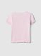 Girls' Pink Stretch Cotton T-Shirt Regular Fit_1
