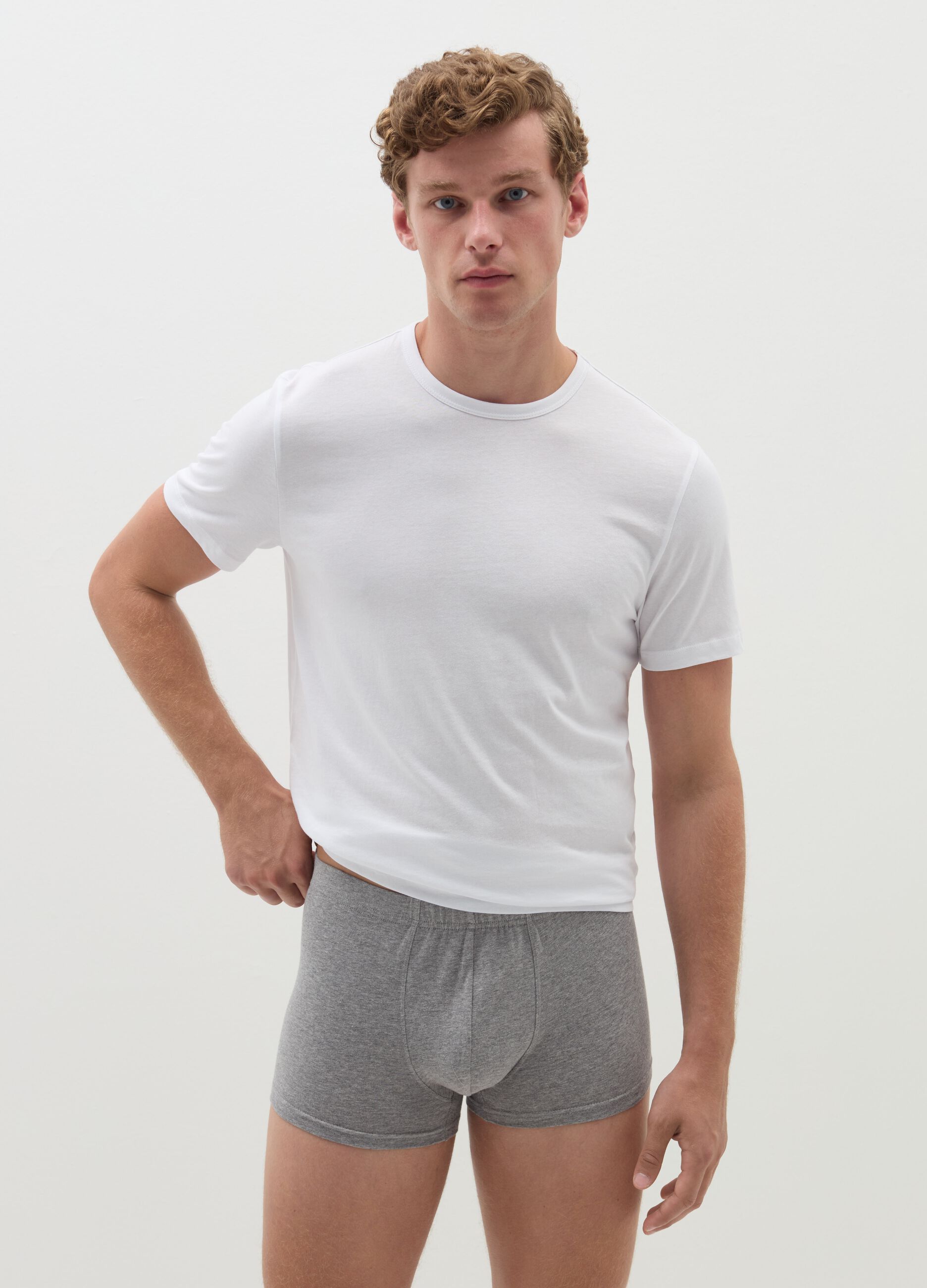 Tripack boxer in cotone bio