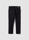 Black slim-fit stretch cotton jeans_1