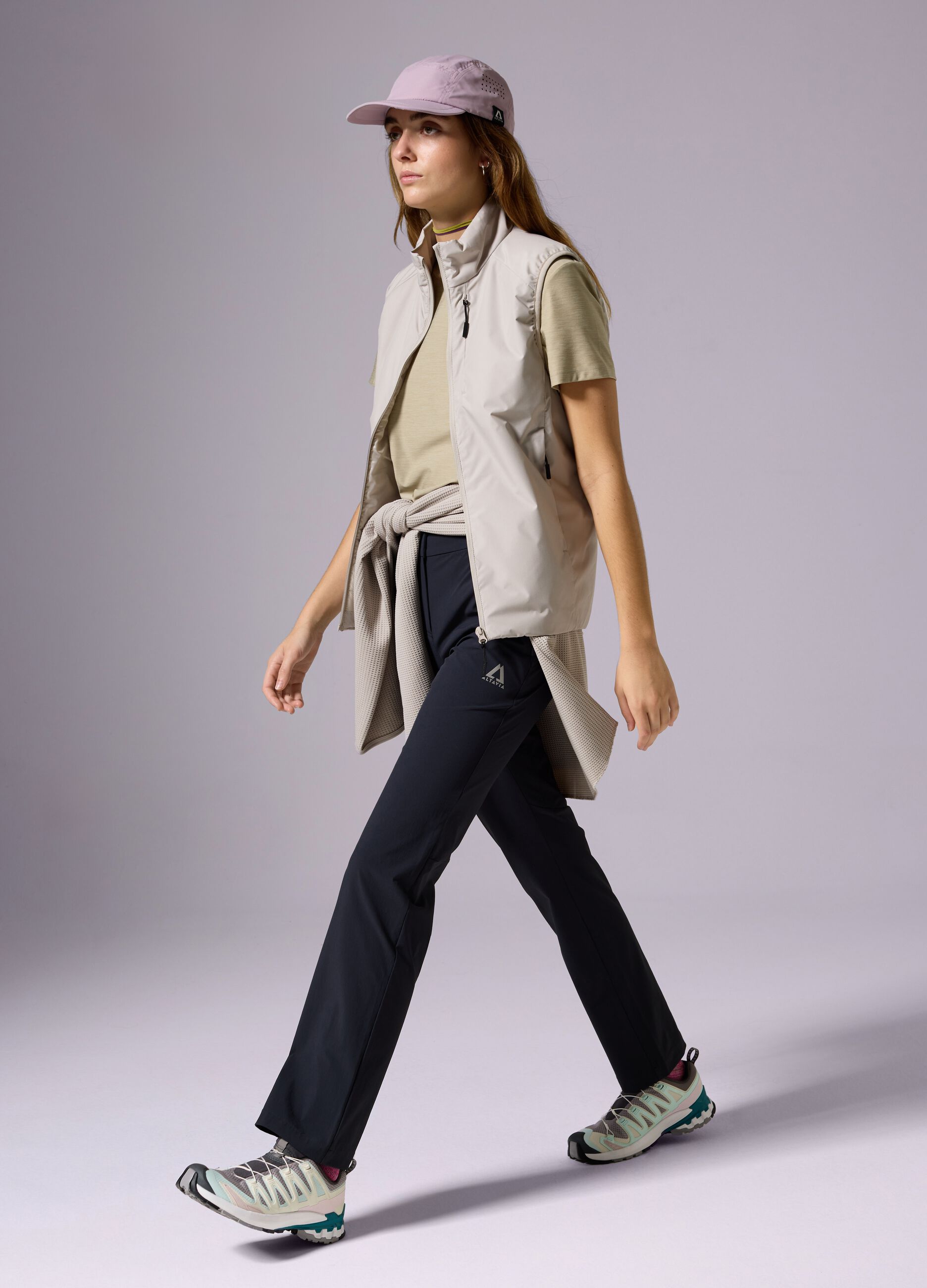 ALTAVIA WITH DEBORAH COMPAGNONI with padded gilet