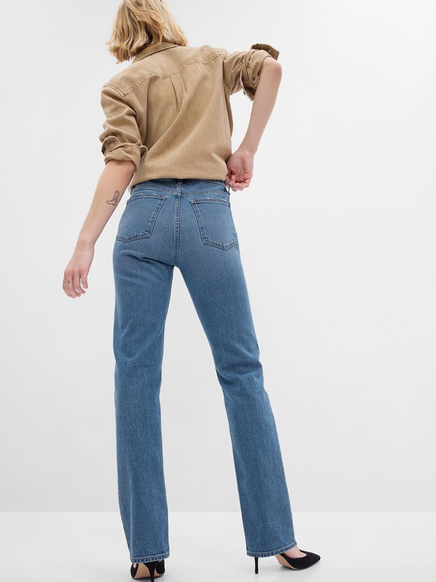 Straight-fit, high-rise jeans_1