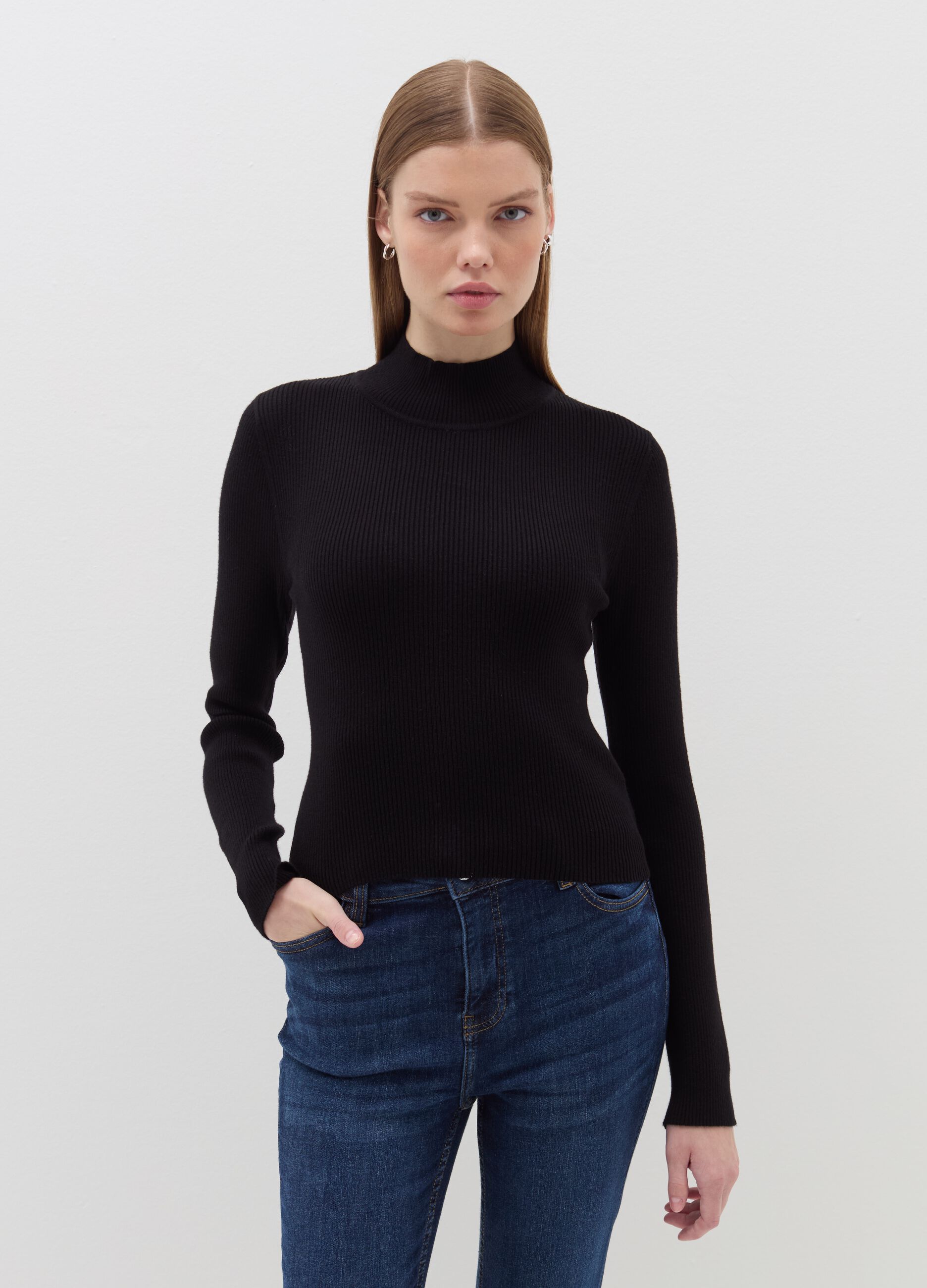 Maglie e Maglioni Donna Collo Alto Girocollo e Oversize OVS