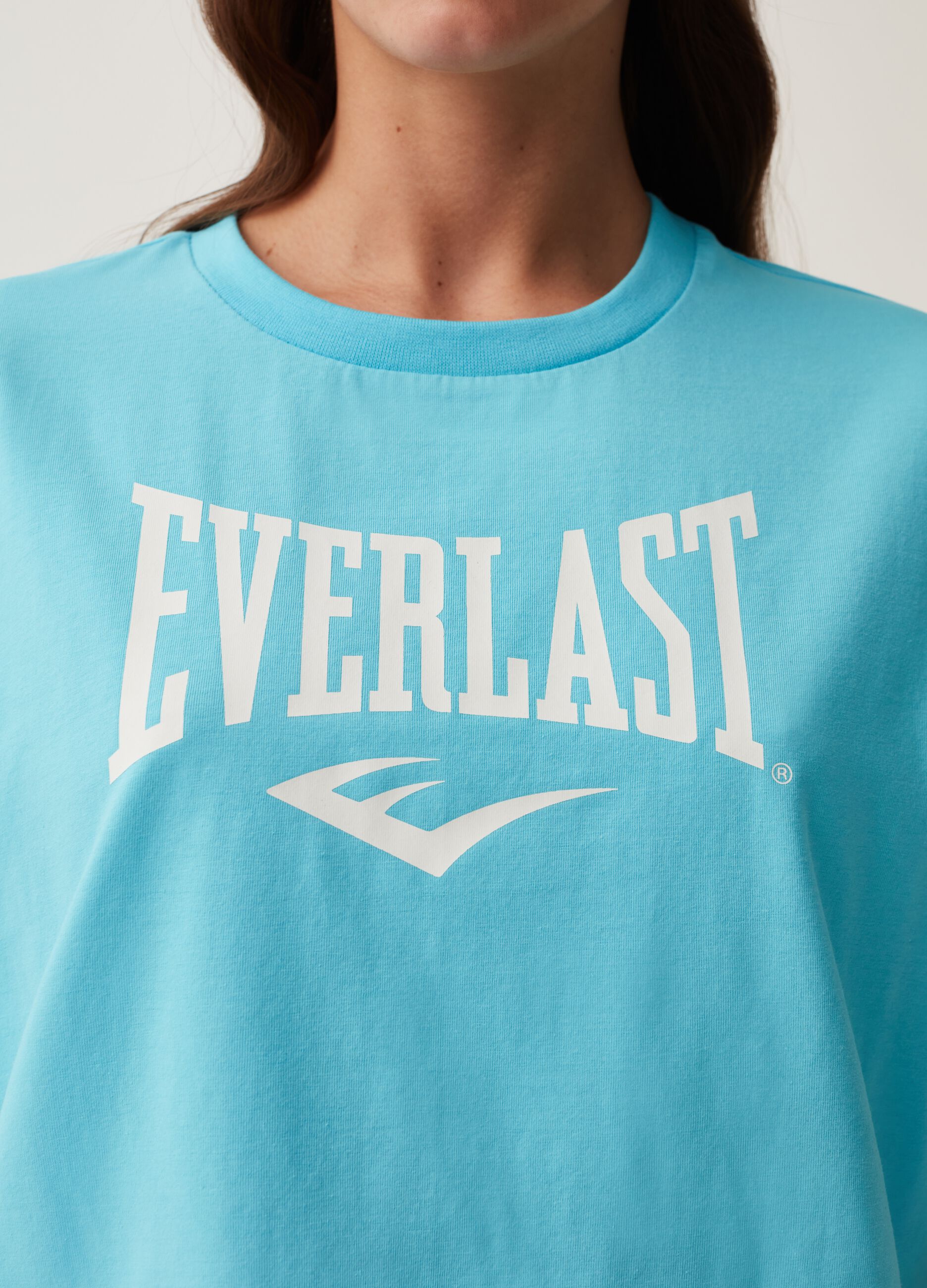 T-shirt with Everlast print