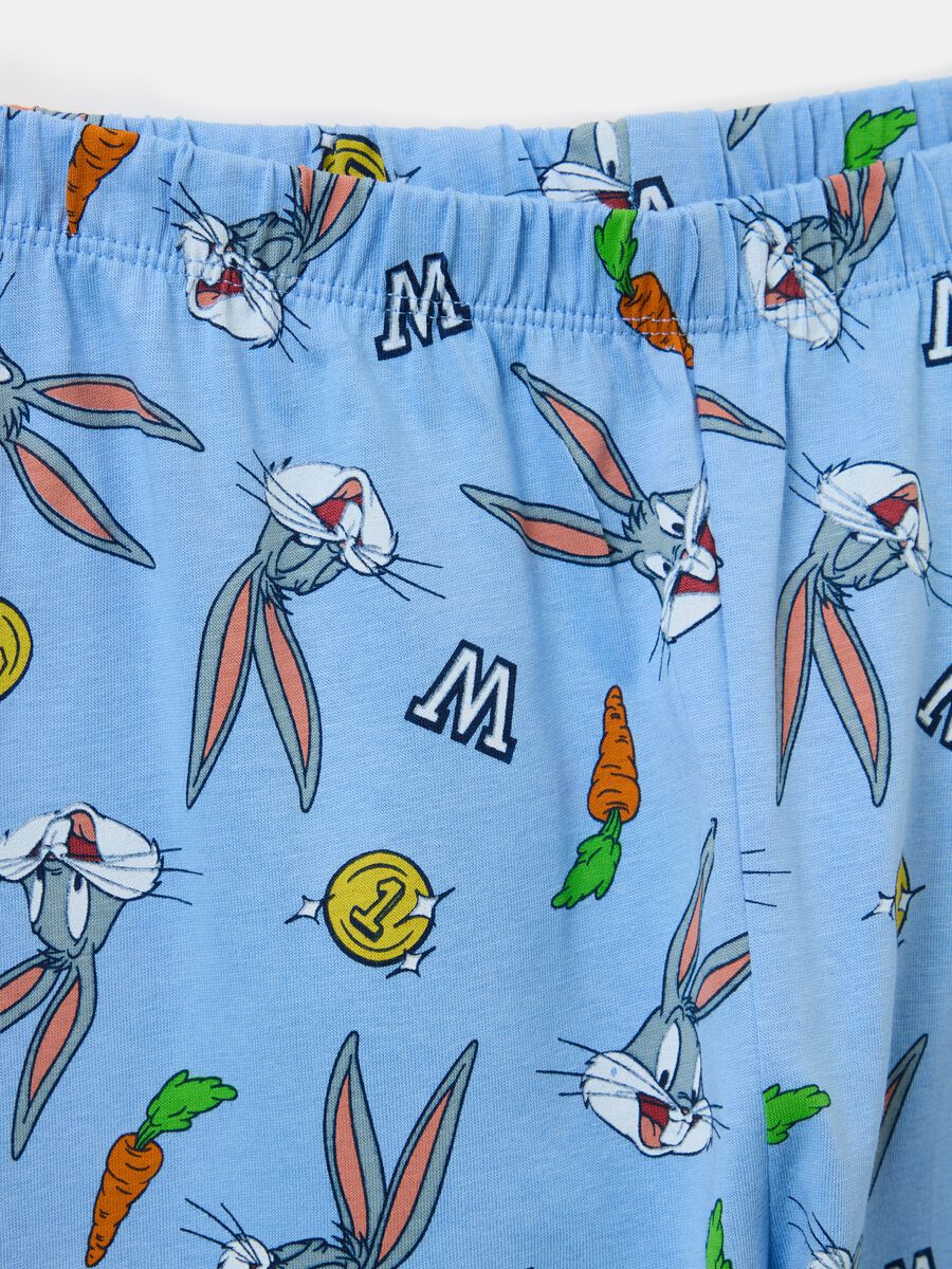 Pigiama in cotone bio con stampa Bugs Bunny_3
