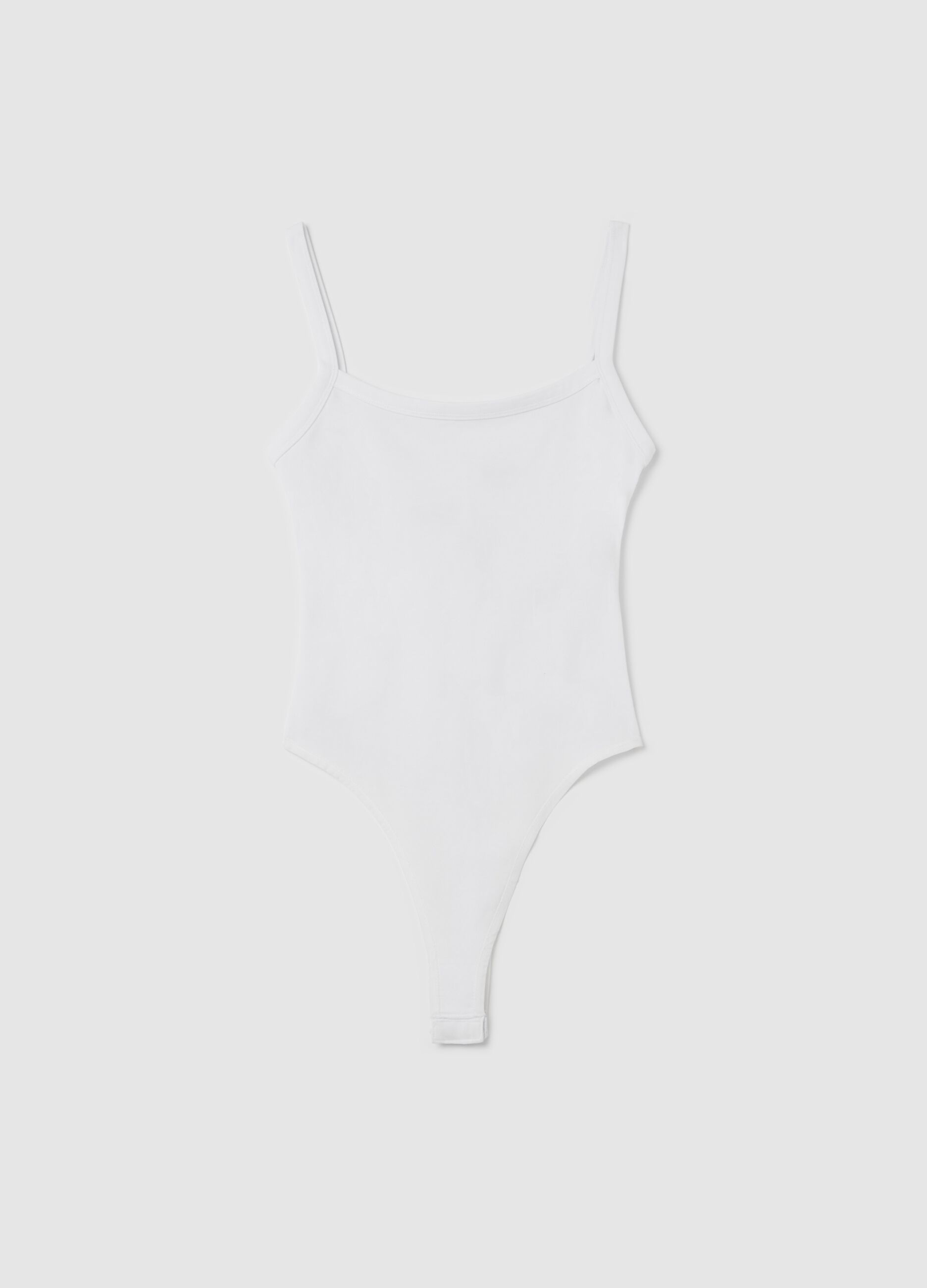 Cotton Stretch Body White
