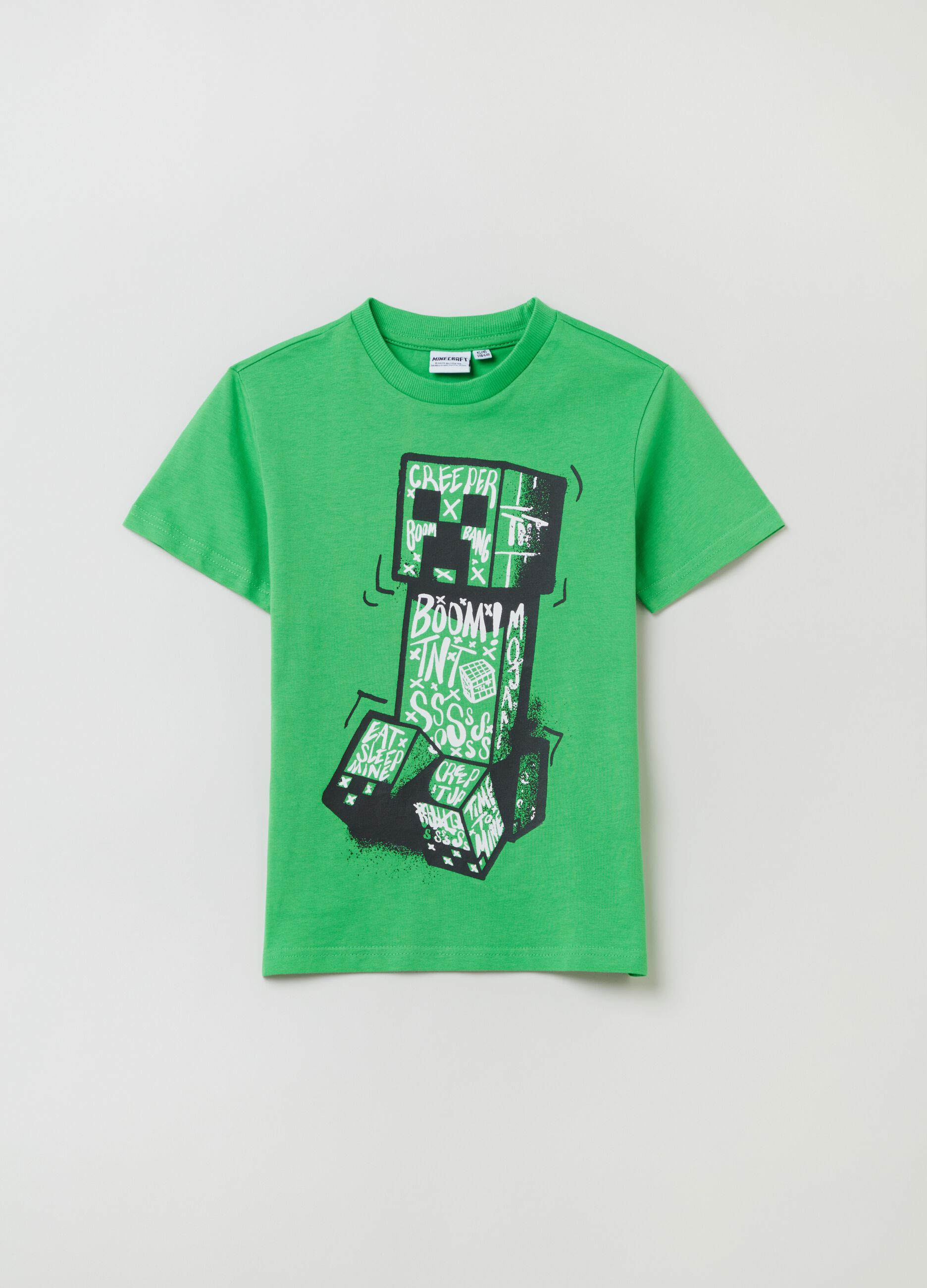 Maglietta minecraft sales bambino ovs