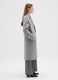 Grey wool-blend coat regular fit with buttons_1