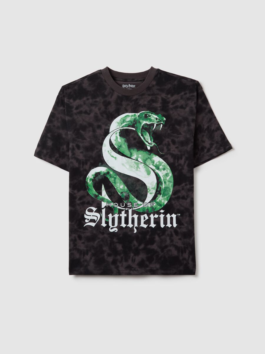 T-shirt in cotone Tie Dye con stampa Harry Potter_3