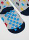 Multipack Kids' Multicolour Non-Slip Socks in Cotton Blend_1