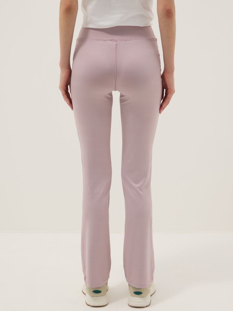 Leggings rosa regular fit con logo Everlast_2