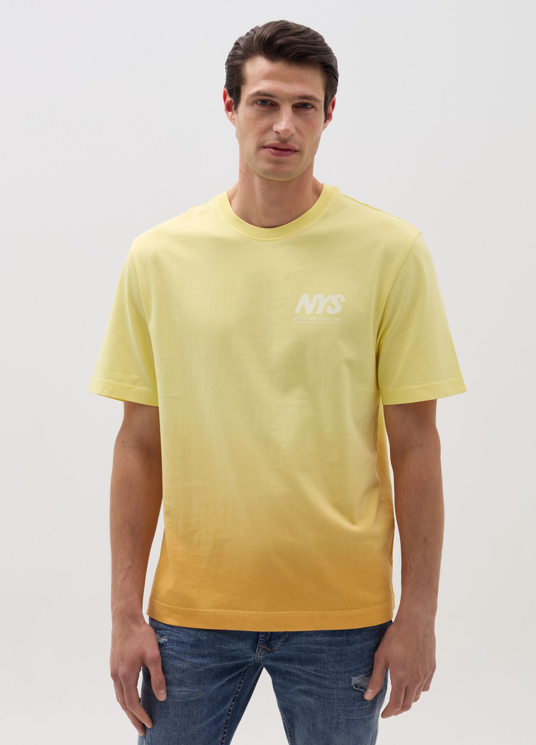 Ovs T-shirt in cotone con stampa lettering