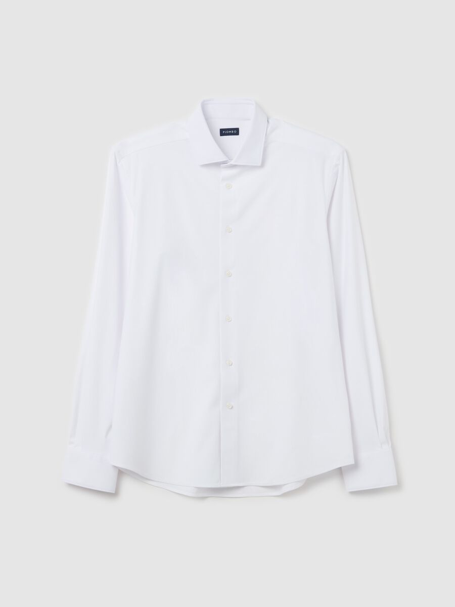 Regular-fit shirt in technical fabric_4
