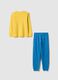 Children's pyjama in pure multicolour cotton, regular fit with print_1