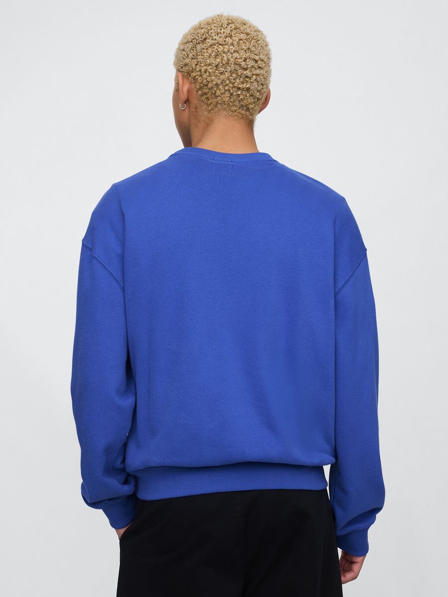Gap Classic Blue Sweatshirt with Print_2