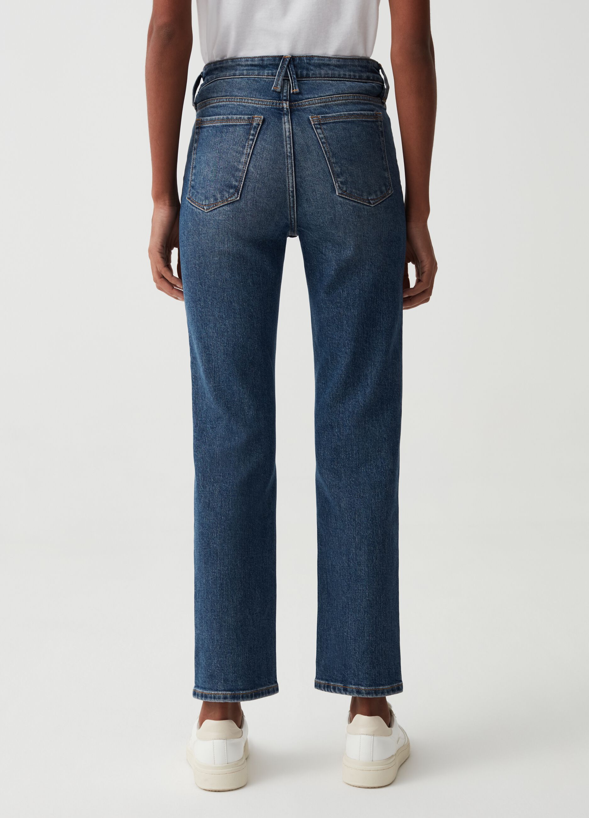 Slim-fit stretch jeans