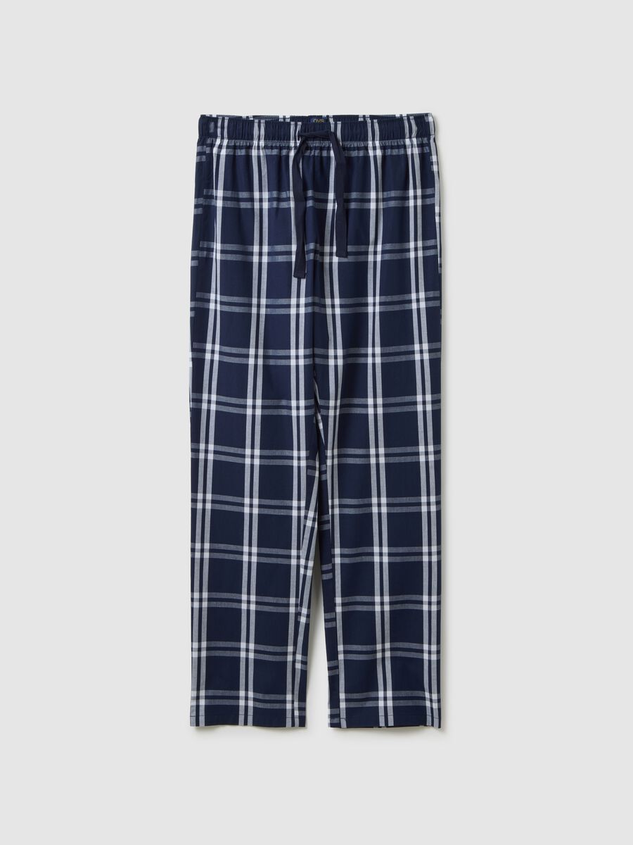 Multicolour Regular Fit Pure Cotton Pyjama Trousers_4