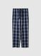 Multicolour Regular Fit Pure Cotton Pyjama Trousers_4