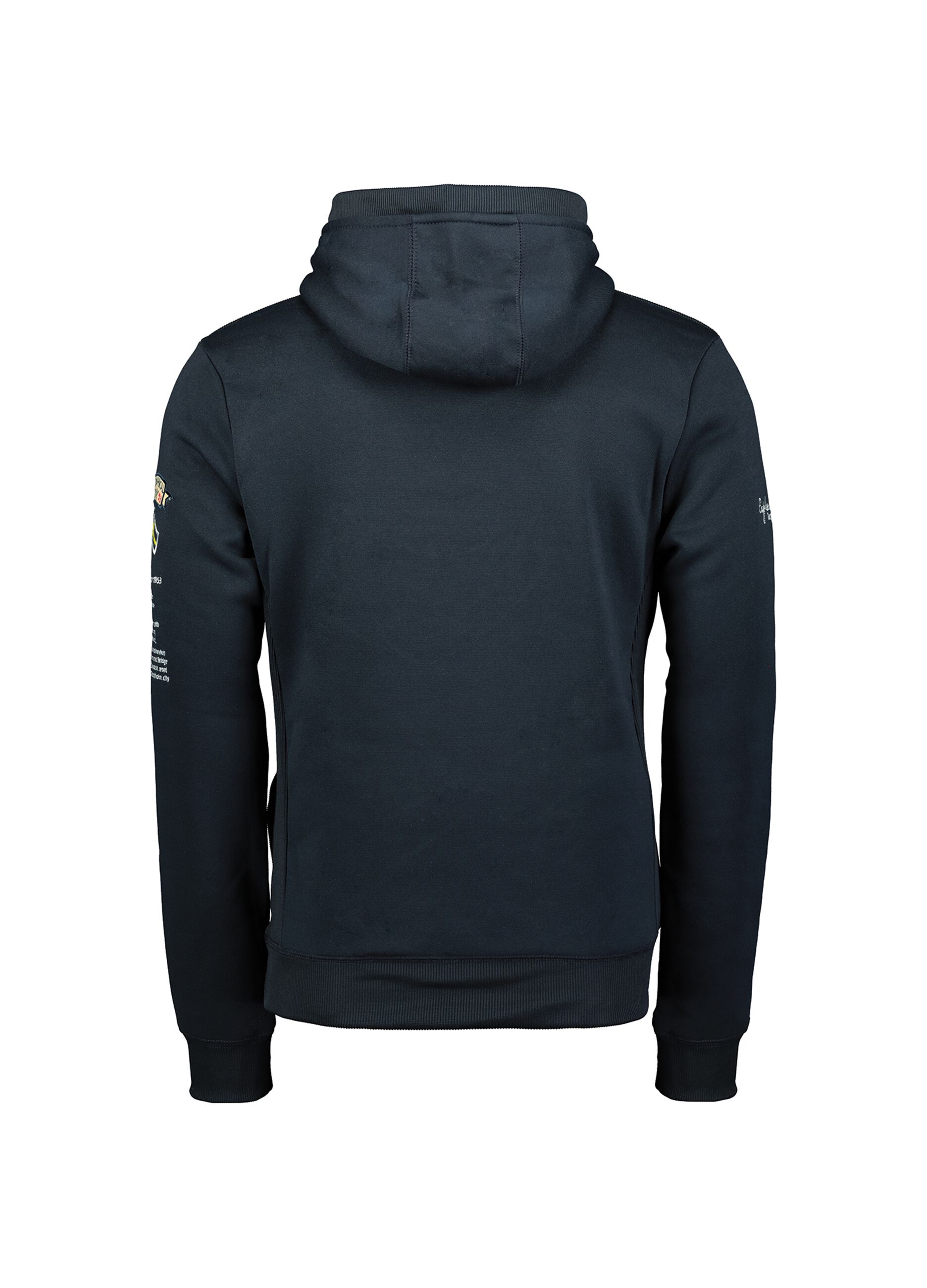 Geographical Norway half-zip sweatshirt with hood