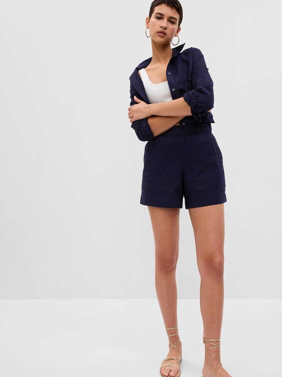 Shorts in pizzo sangallo_0