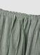Green pure cotton striped regular-fit trousers_5