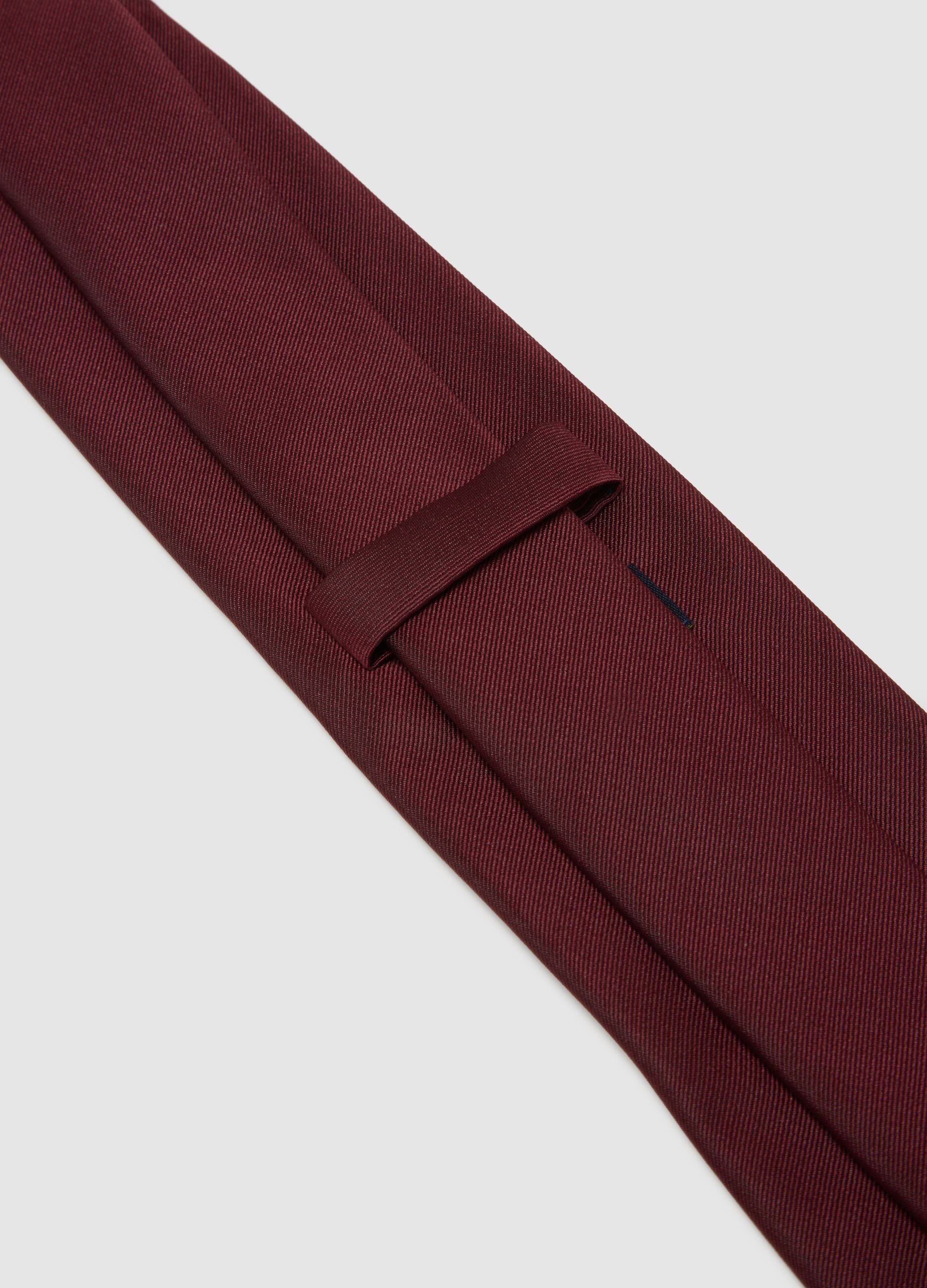 Red Polyester Tie