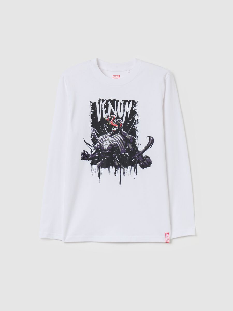 T-shirt a maniche lunghe con stampa Venom_3