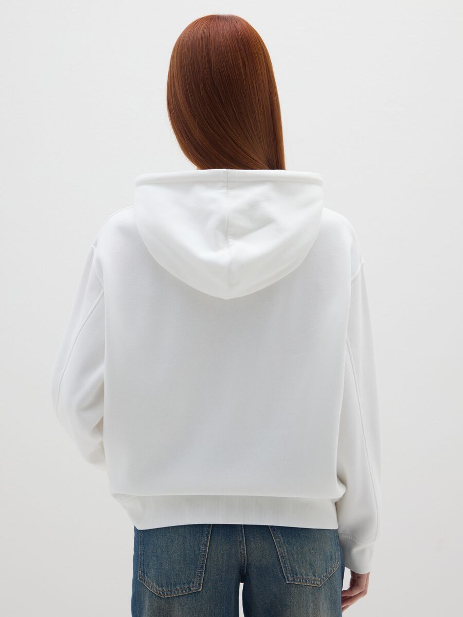 White Cotton Blend Oversize Sweatshirt_3