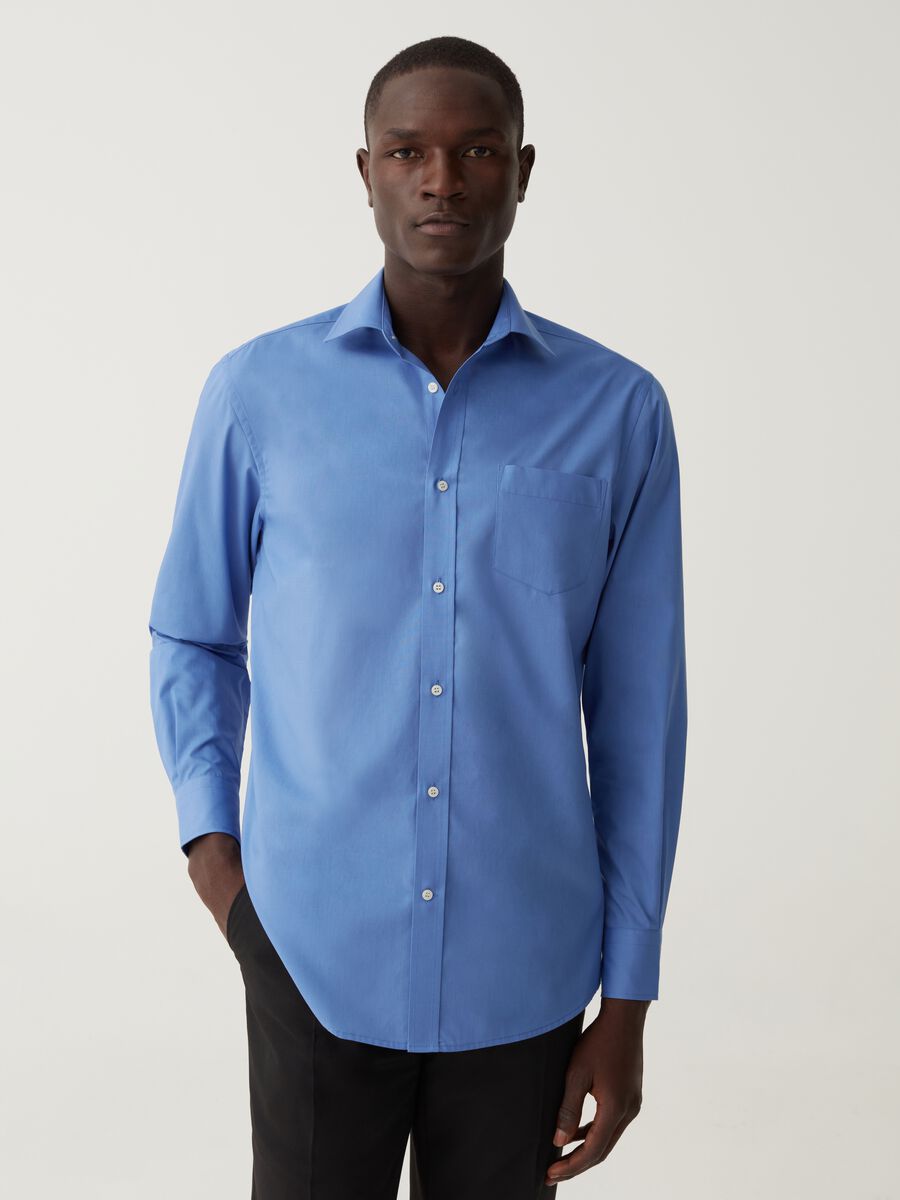 Regular-fit shirt with pocket_0