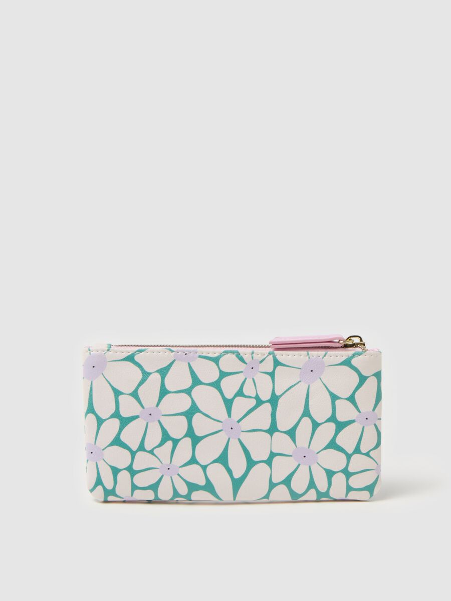 Beauty bag with print and zip_1