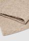 Beige stretch wool scarf_2