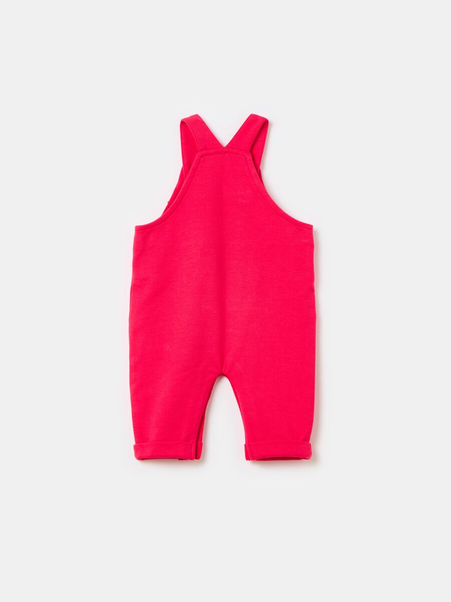 Organic cotton dungarees with frills_1