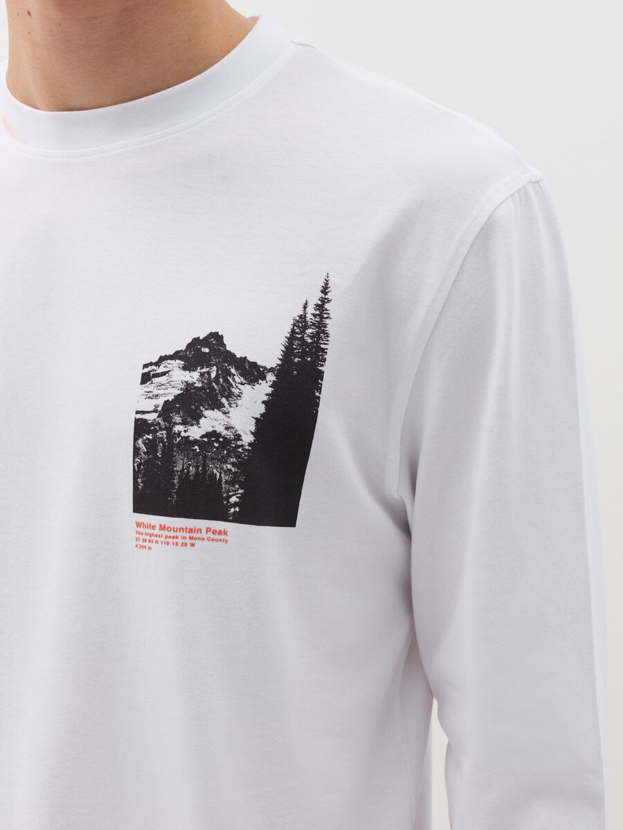 T-shirt with White Mountain Park print_2