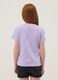 T-shirt in puro cotone viola da ragazza regular fit_1
