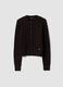 Brown cable-knit wool-blend cardigan_4