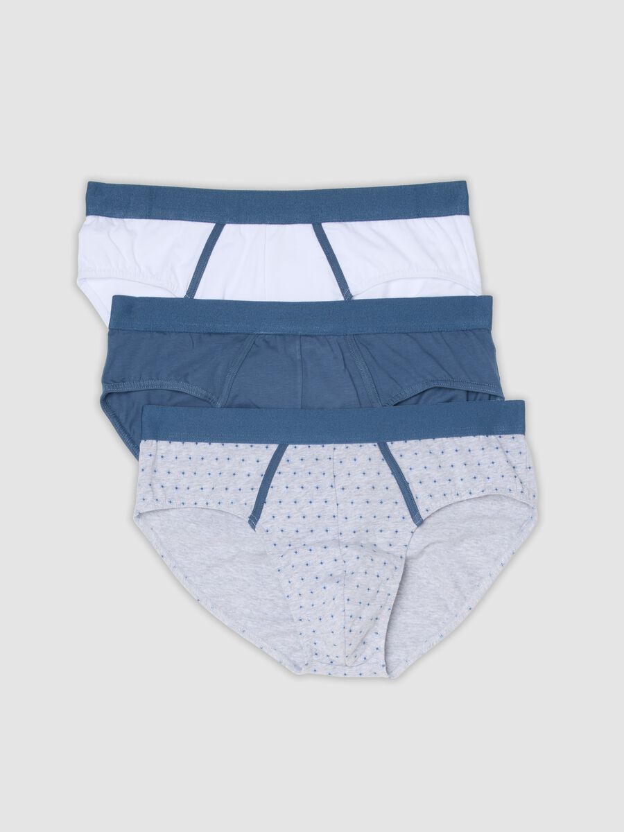 Tripack di slip azzurri e bianchi in cotone organico elasticizzato_4