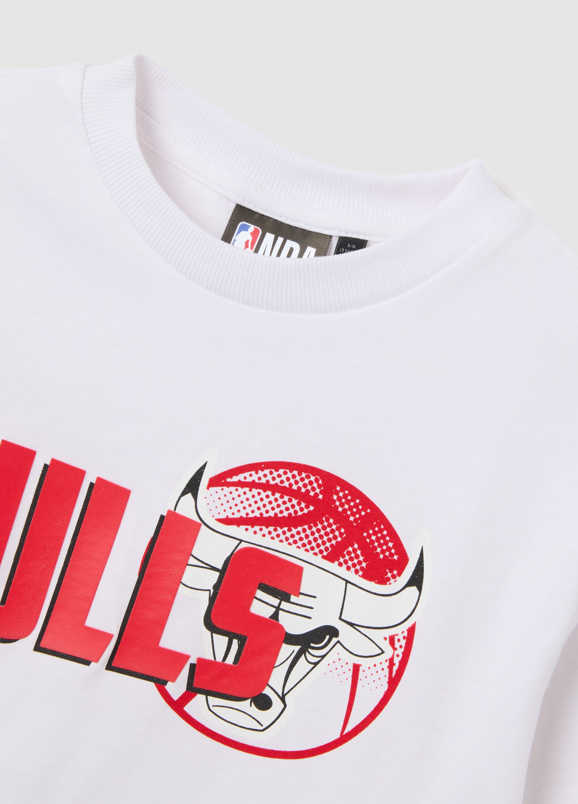 White Chicago Bulls T-shirt for kids