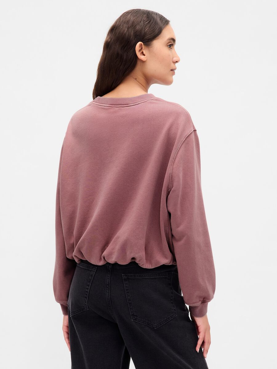 Pink Crew Neck Sweatshirt_2