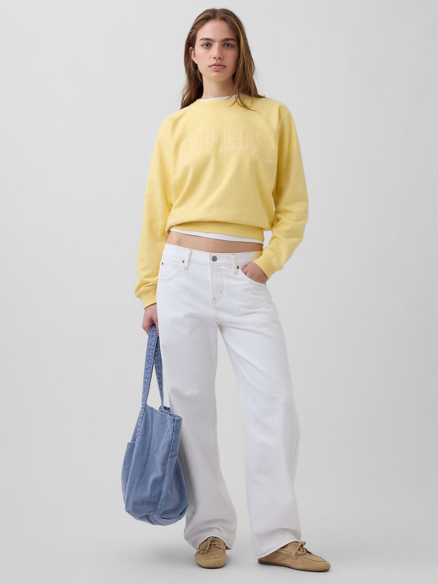 Crew-neck cotton-blend sweatshirt_2